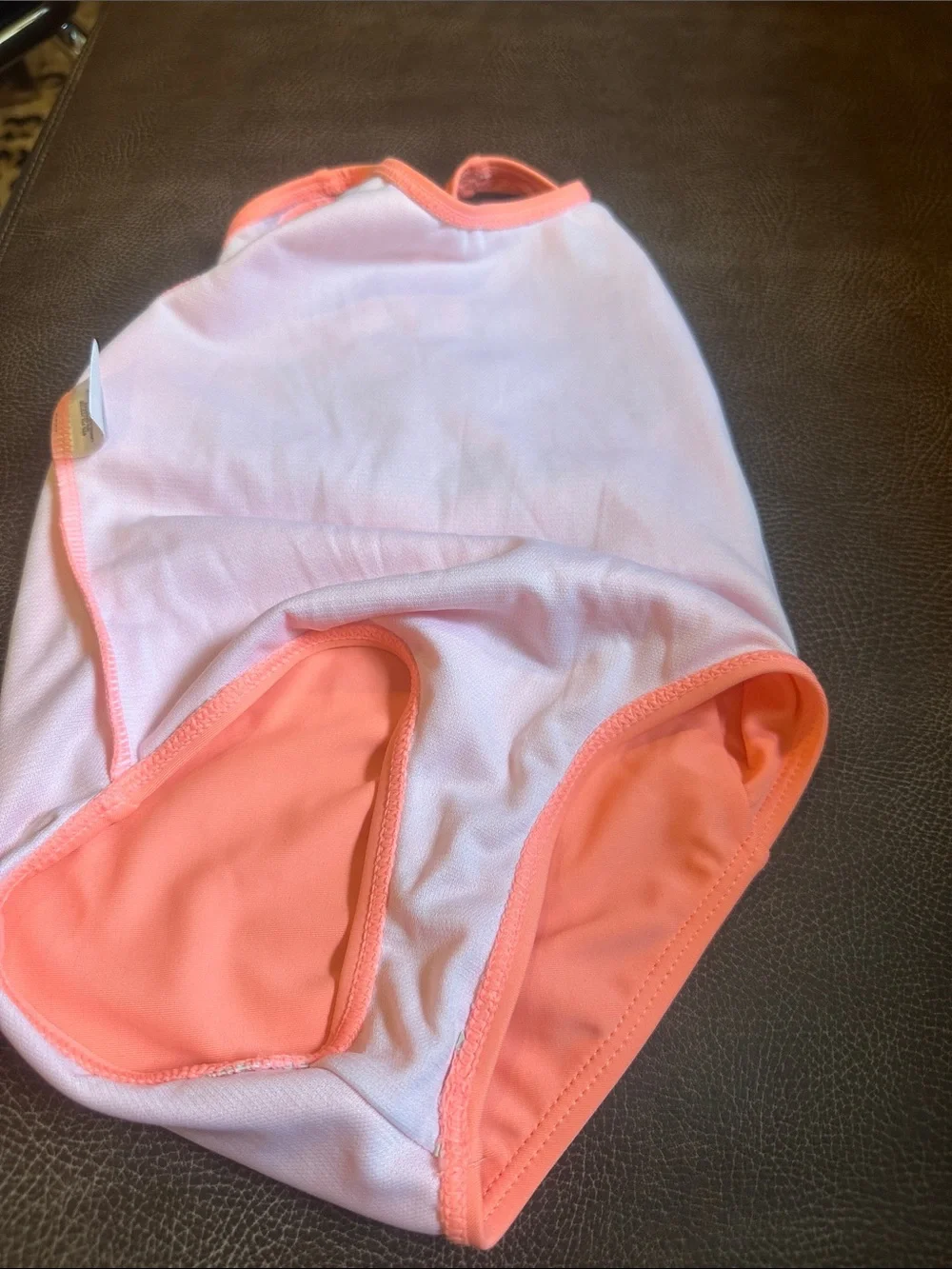 btween Coral Pink Mermaid Graphic One-Piece Swimsuit